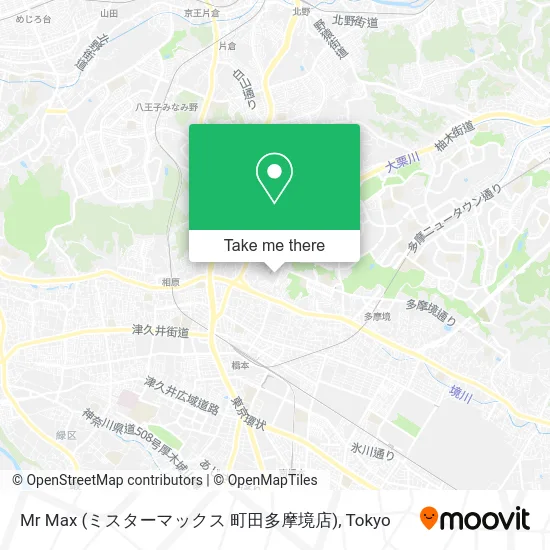 Mr Max (ミスターマックス 町田多摩境店) map