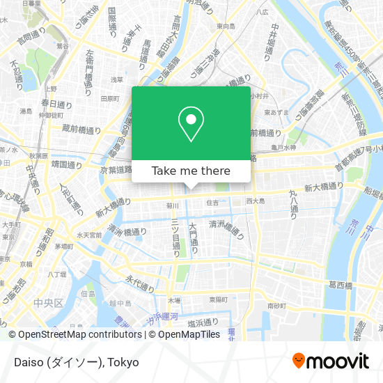 Daiso (ダイソー) map