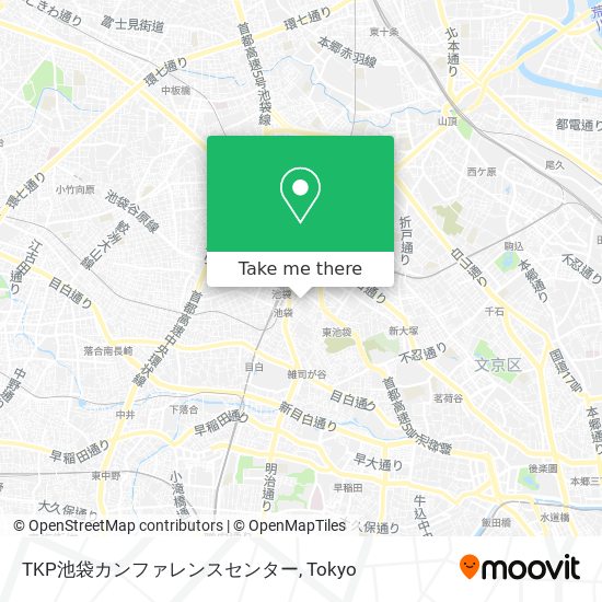 TKP池袋カンファレンスセンター map