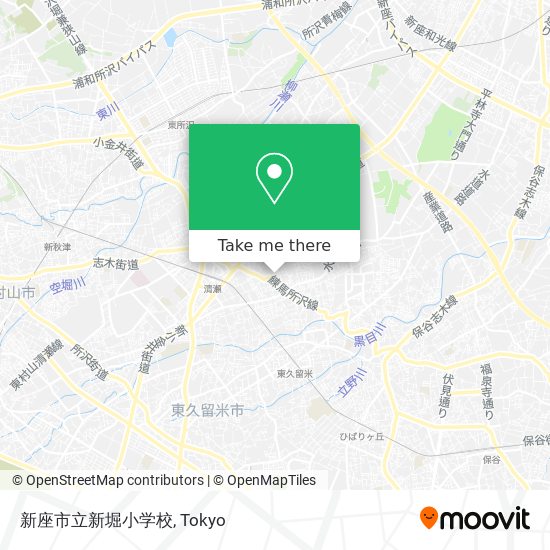 新座市立新堀小学校 map