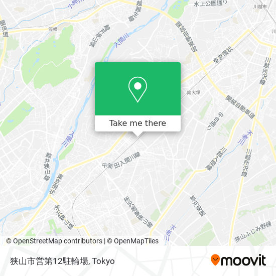 狭山市営第12駐輪場 map