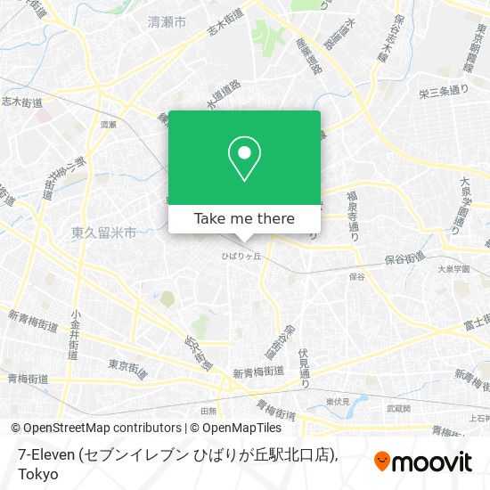 7-Eleven (セブンイレブン ひばりが丘駅北口店) map