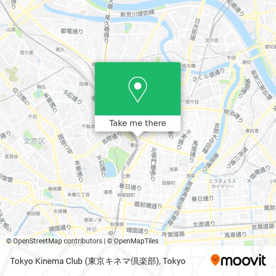 Tokyo Kinema Club (東京キネマ倶楽部) map