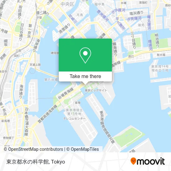 東京都水の科学館 map