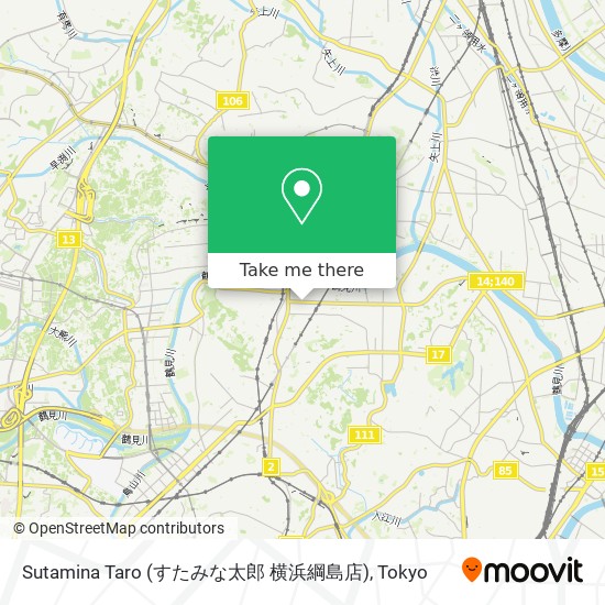 Sutamina Taro (すたみな太郎 横浜綱島店) map