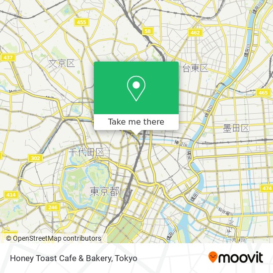 Honey Toast Cafe & Bakery map