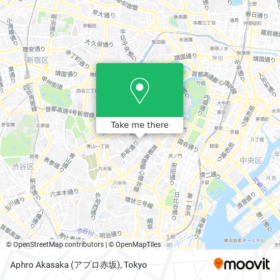 Aphro Akasaka (アプロ赤坂) map