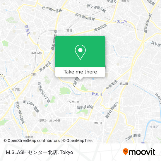 How To Get To M Slash センター北店 In 横浜市 By Bus Or Metro Moovit
