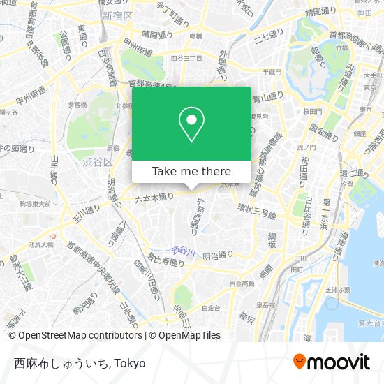 西麻布しゅういち map