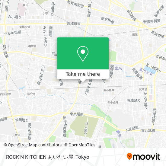 ROCK'N KITCHEN あいたい屋 map