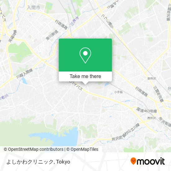 よしかわクリニック map