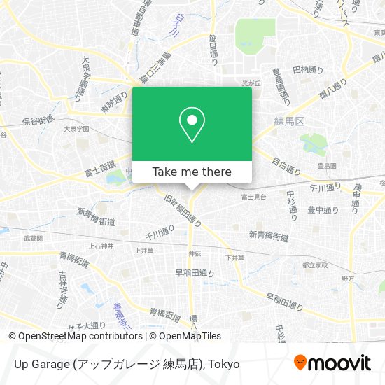 Up Garage (アップガレージ 練馬店) map