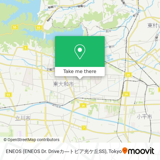 ENEOS (ENEOS Dr. Driveカ―トピア光ケ丘SS) map