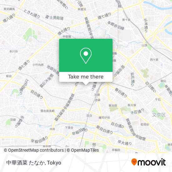 中華酒菜 たなか map