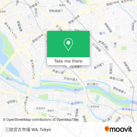 三陸宮古市場 WA map