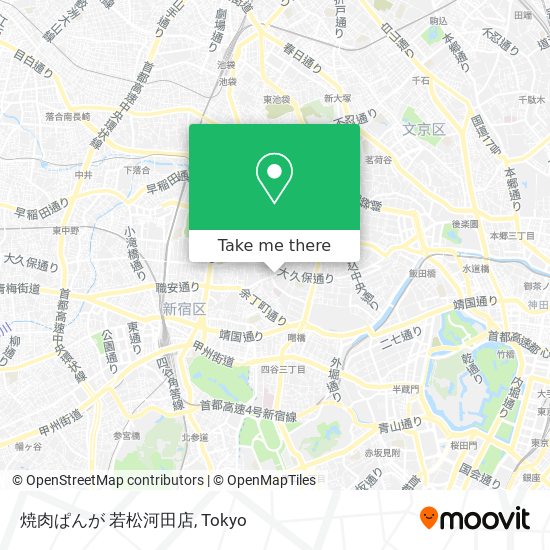 焼肉ぱんが 若松河田店 map