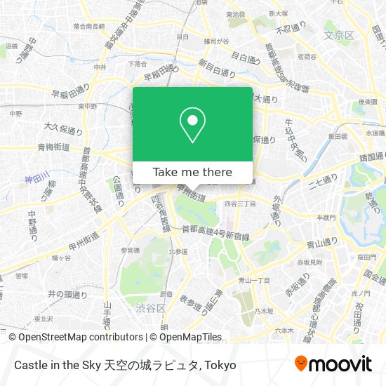 Castle in the Sky 天空の城ラピュタ map