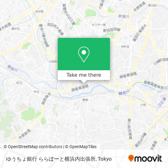 ゆうちょ銀行 ららぽーと横浜内出張所 map