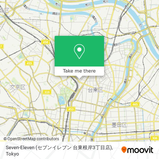 Seven-Eleven (セブンイレブン 台東根岸3丁目店) map