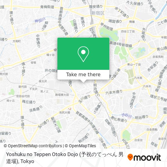 Yoshuku no Teppen Otoko Dojo (予祝のてっぺん 男道場) map