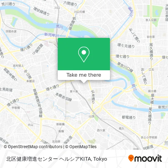Kita Health Promotion Center map