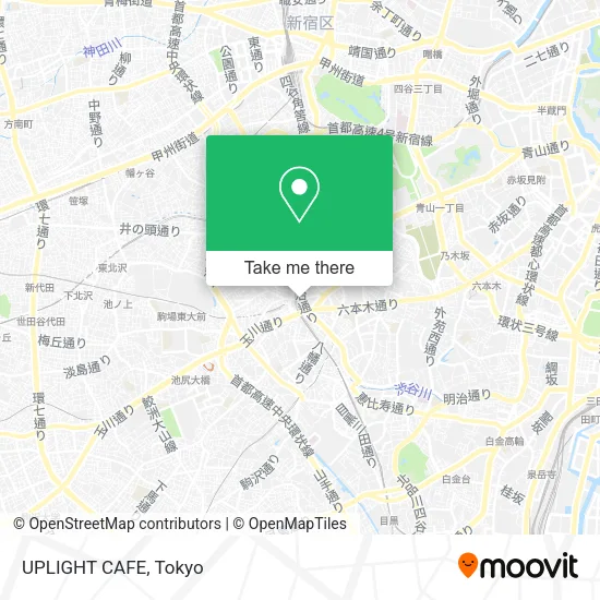 UPLIGHT CAFE map