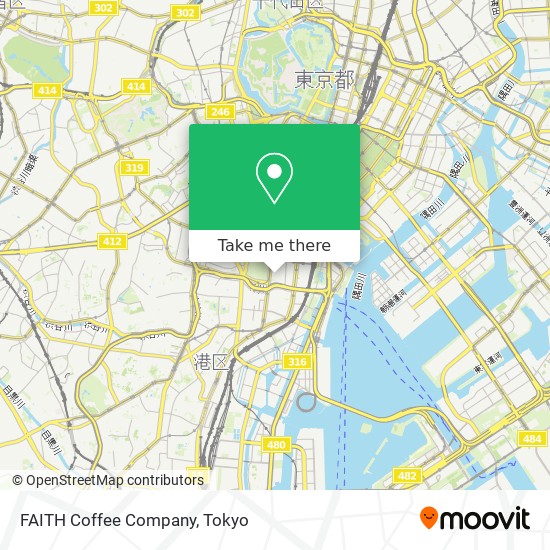 FAITH Coffee Company map