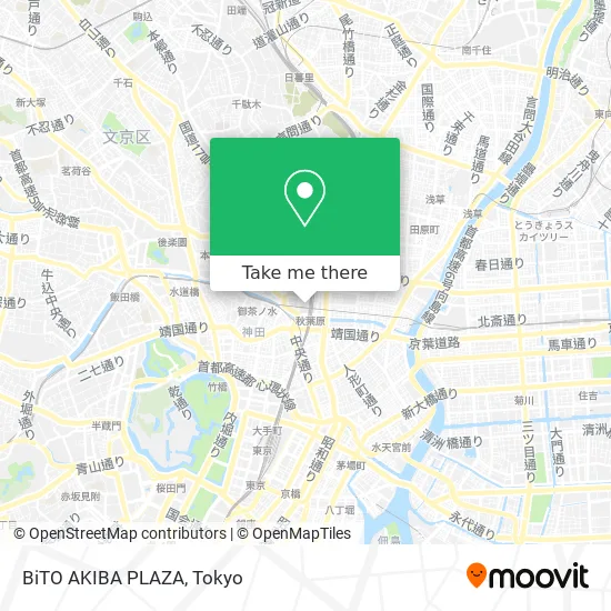 Bito Akiba Plaza map