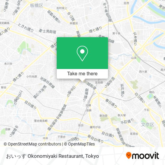 おいっす Okonomiyaki Restaurant map