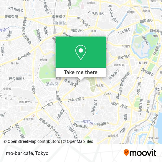 mo-bar cafe map