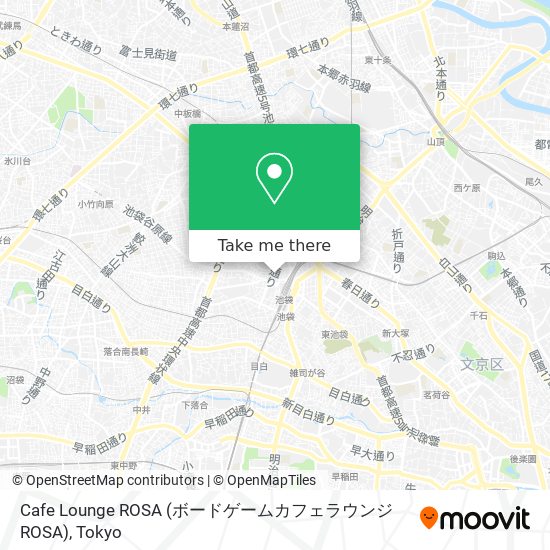 Cafe Lounge ROSA (ボードゲームカフェラウンジ ROSA) map