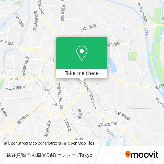 武蔵貨物自動車㈱D&Dセンター map