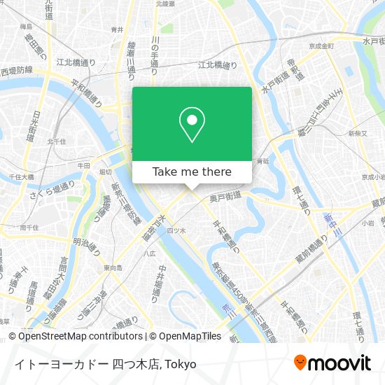 イトーヨーカドー 四つ木店 map