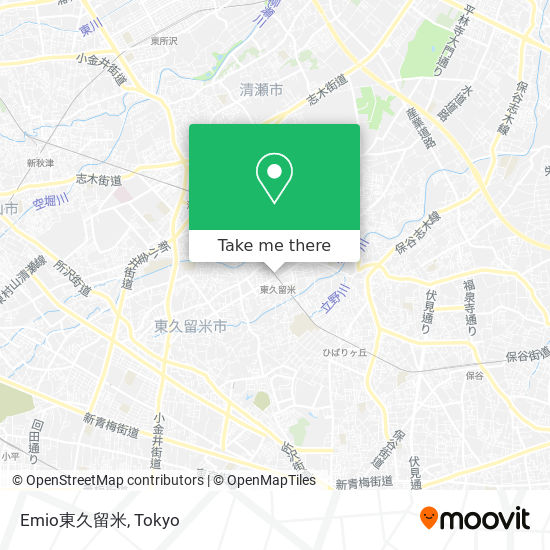 Emio東久留米 map