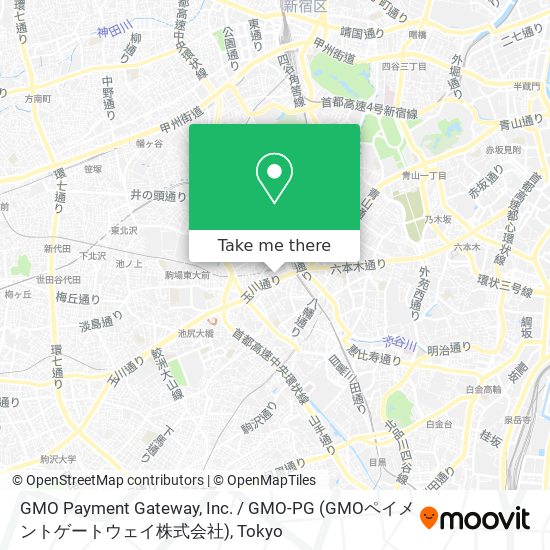 GMO Payment Gateway, Inc. / GMO-PG (GMOペイメントゲートウェイ株式会社) map