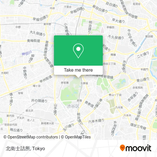 北衛士詰所 map