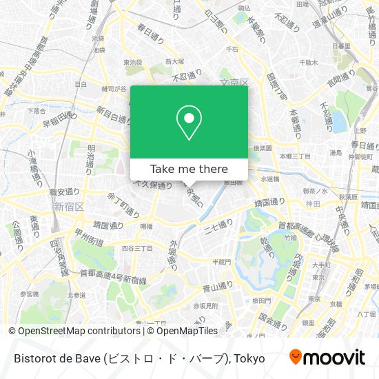 Bistorot de Bave (ビストロ・ド・バーブ) map