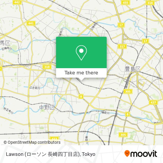 How To Get To Lawson ローソン 長崎四丁目店 In 練馬区 By Bus