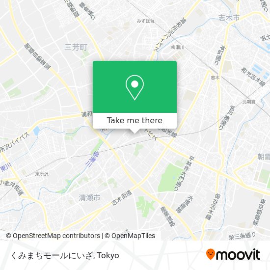 くみまちモールにいざ map