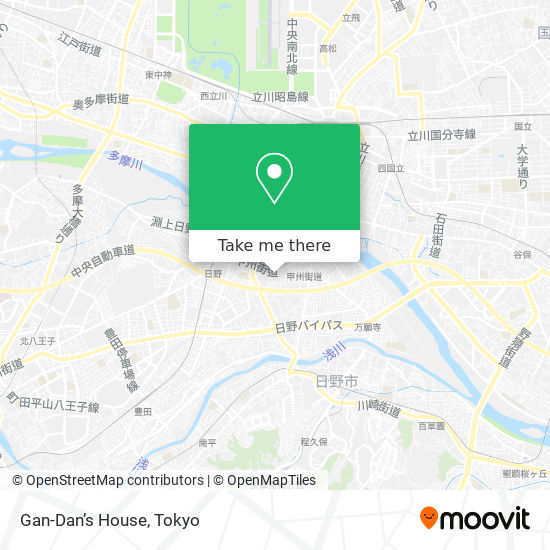 Gan-Dan’s House map