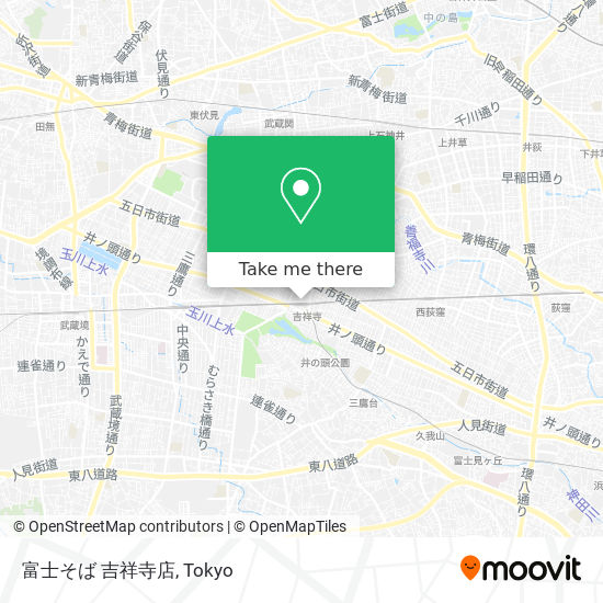富士そば 吉祥寺店 map