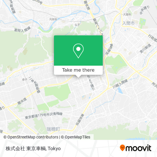 株式会社 東京車輌 map