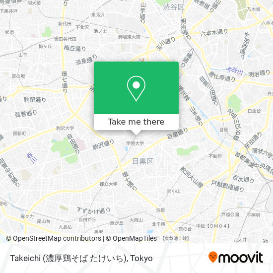 Takeichi (濃厚鶏そば たけいち) map