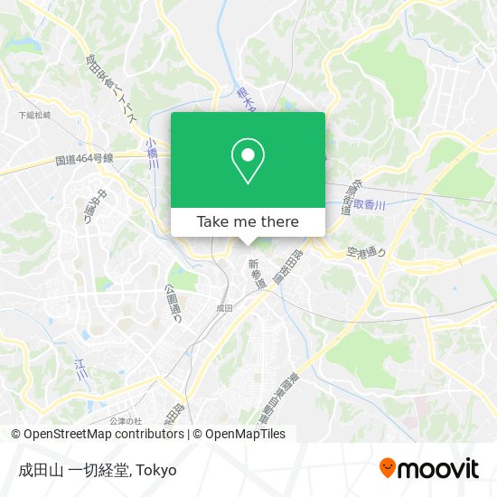 How To Get To 成田山 一切経堂 In 成田市 By Metro Moovit