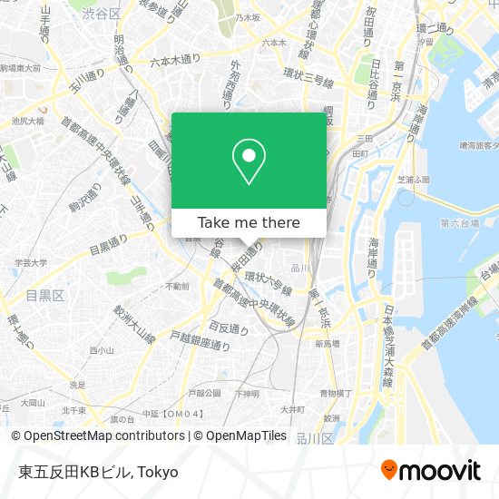 東五反田KBビル map