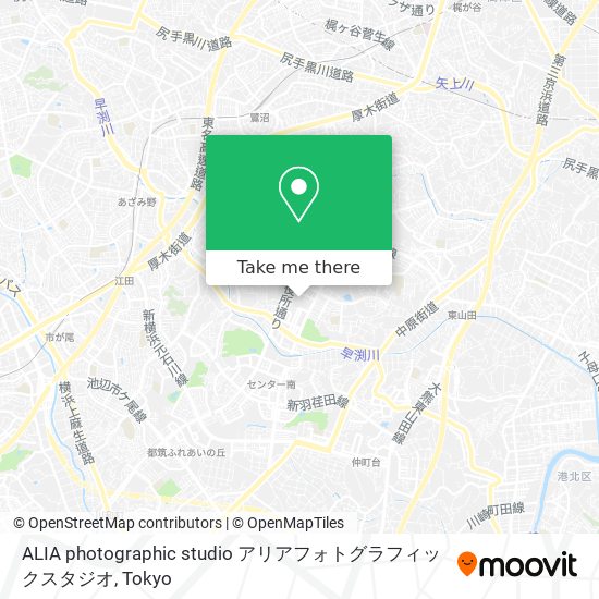 ALIA photographic studio アリアフォトグラフィックスタジオ map