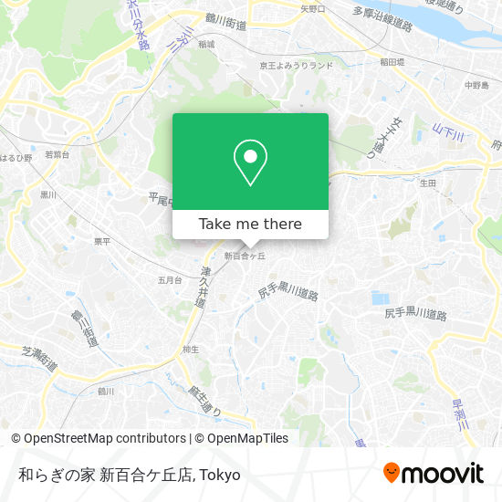 和らぎの家 新百合ケ丘店 map