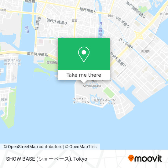 SHOW BASE (ショーベース) map