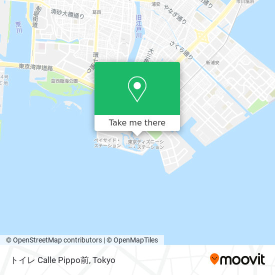 How To Get To トイレ Calle Pippo前 In 江戸川区 By Metro Or Bus