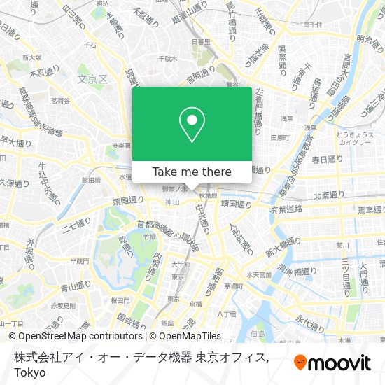 株式会社アイ・オー・データ機器 東京オフィス map